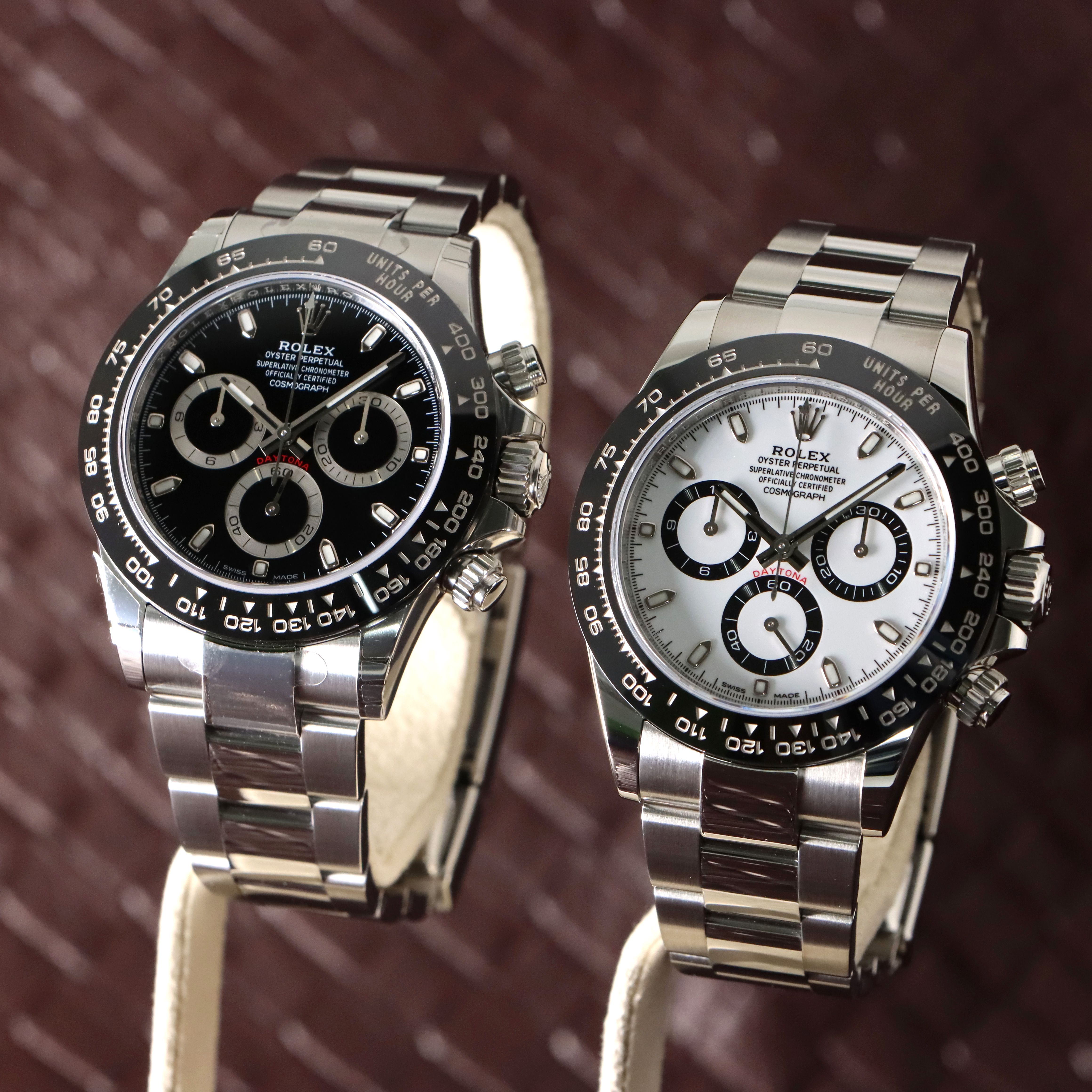 ROLEX デイトナ 時計 新品)ROLEX ロレックス デイトナ 116519LN スチール/ブラック ラバー