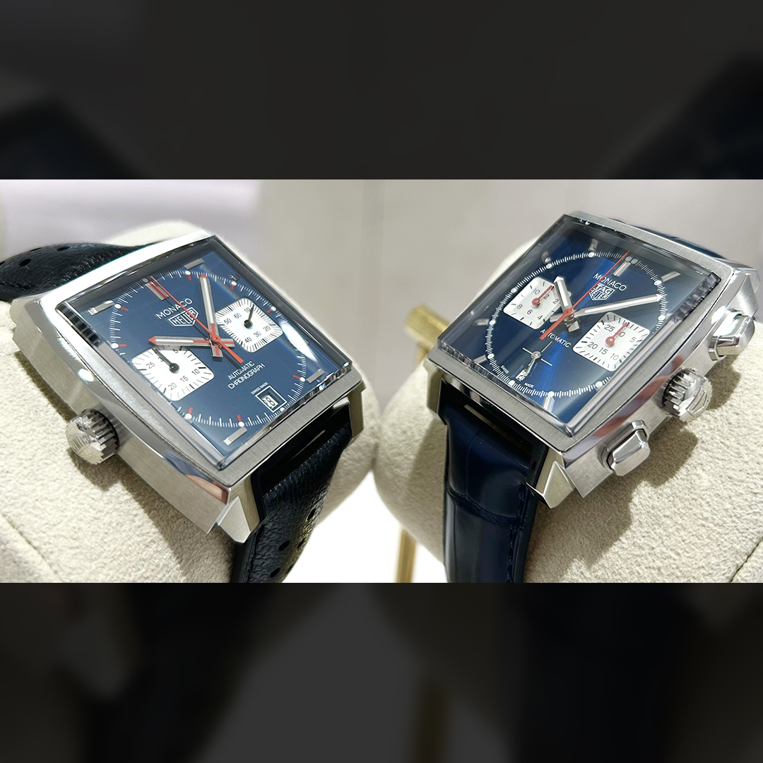 TAG HEUER モナコ 「Cal.11」「Cal.ホイヤー02」どちらを選ぶか