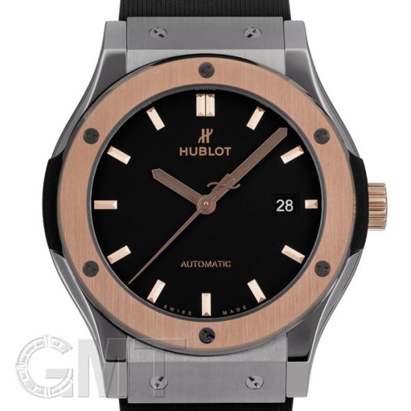 HUBLOT ウブロ クラシック フュージョン チタニウム キングゴールド 42mm 542.NO.1181.RX