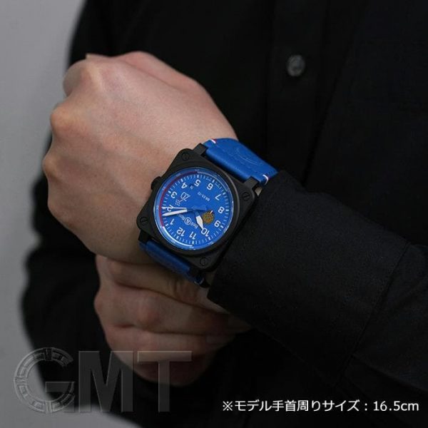 BELL & ROSS ベル&ロス BR 03-92 PATROUILLE DE FRANCE 70TH ANNIVERSARY BR0392-PAF7-CE/SCA【世界限定999本】