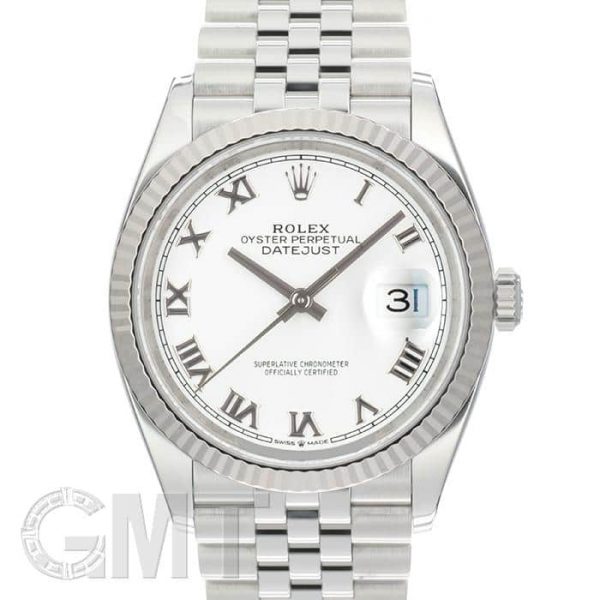 ROLEX ロレックス デイトジャスト 36 126234 ホワイト ローマ ジュビリーブレスレット