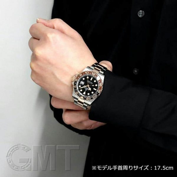 ROLEX ロレックス GMTマスター II 126711CHNR ブラック/ブラウン