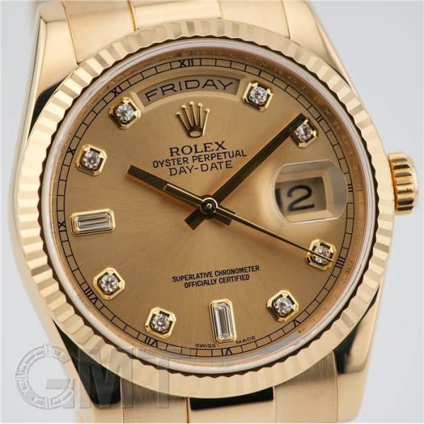 ROLEX ロレックス デイデイト 118238A シャンパン