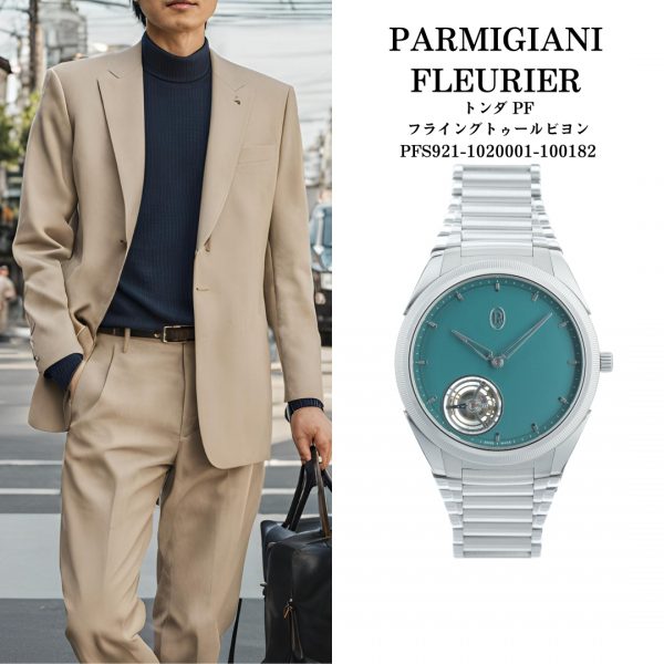 PARMIGIANI FLEURIER パルミジャーニ・フルリエ トンダ PF フライングトゥールビヨン PFS921-1020001-100182【YOSHIDA限定50本】