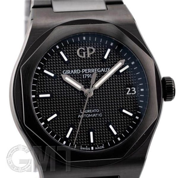 GIRARD PERREGAUX ジラール・ペルゴ ロレアート 42mm 81010-32-631-32A ブラックセラミック