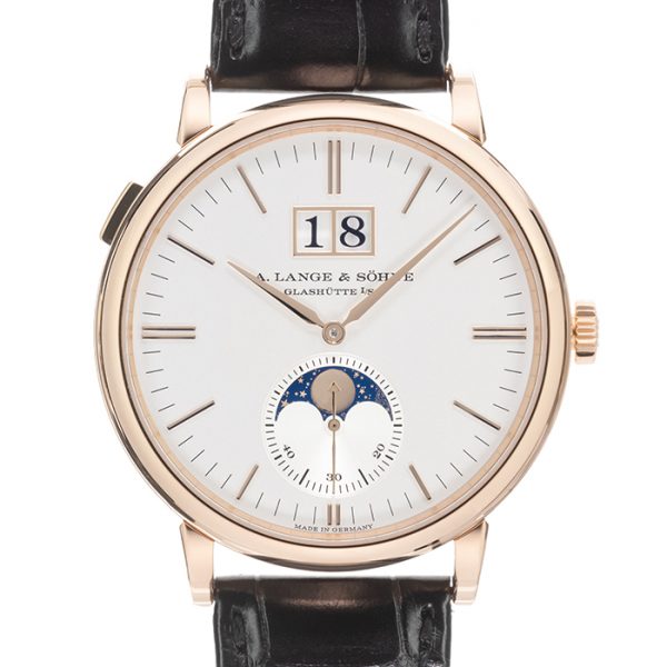 A. LANGE & SOHNE ランゲ&ゾーネ サクソニア ムーンフェイズ 384.032