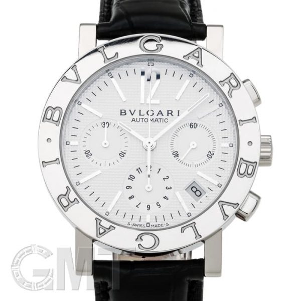 BVLGARI ブルガリ ブルガリ・ブルガリ クロノグラフ ホワイト BB38WSLDCH