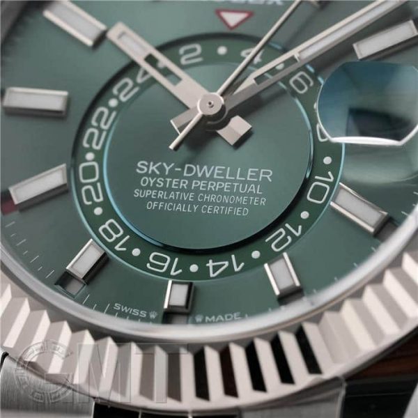 ROLEX ロレックス スカイドゥエラー 336934 ミントグリーン ジュビリーブレス