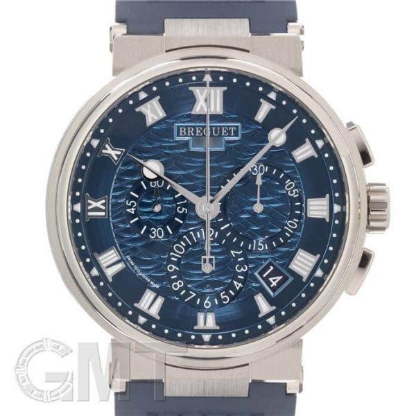 BREGUET ブレゲ マリーン クロノグラフ 5527BB/Y2/5WV ホワイトゴールド