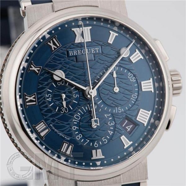 BREGUET ブレゲ マリーン クロノグラフ 5527BB/Y2/5WV ホワイトゴールド