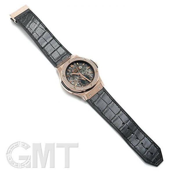 HUBLOT ウブロ クラシック フュージョン アエロ・フュージョン ムーンフェイズ キングゴールド ダイヤモンド 517.OX.0180.LR.1104