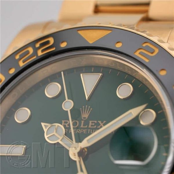 ROLEX ロレックス GMTマスター II 116718LN グリーン