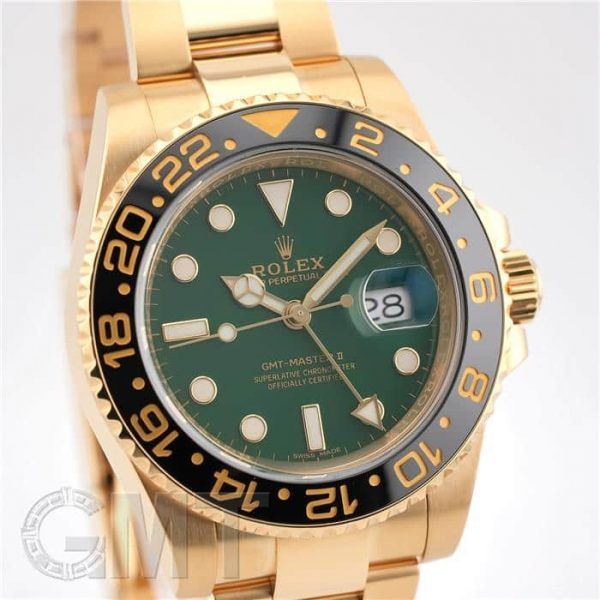 ROLEX ロレックス GMTマスター II 116718LN グリーン