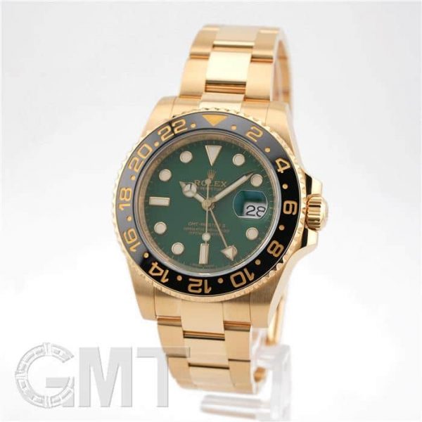 ROLEX ロレックス GMTマスター II 116718LN グリーン