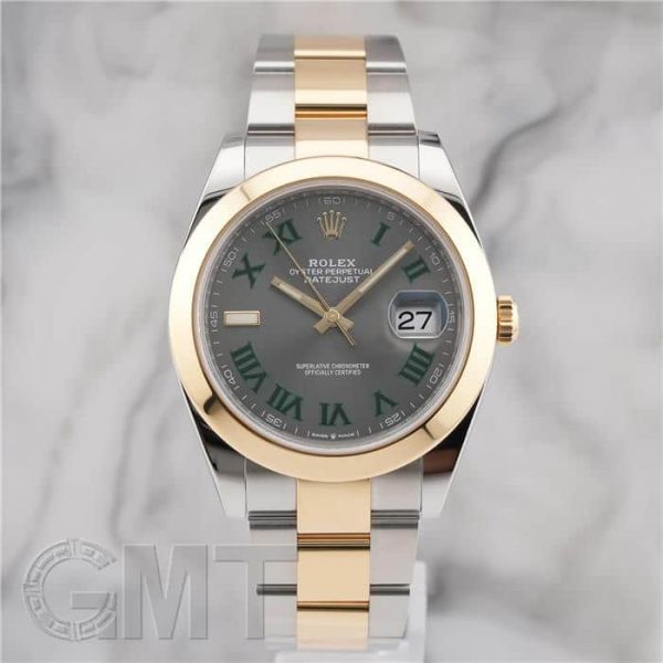 ROLEX ロレックス デイトジャスト 41 126303 スレート ローマ オイスターブレスレット