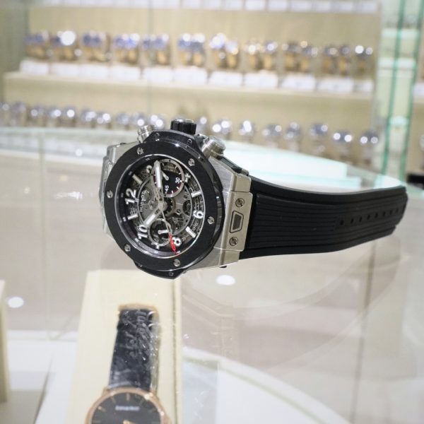 HUBLOT ウブロ ビッグバン ウニコ チタニウム セラミック 441.NM.1170.RX ラバー