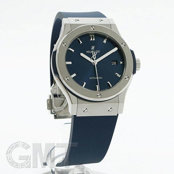 HUBLOT ウブロ クラシック フュージョン チタニウム ブルー542.NX.7170.RX