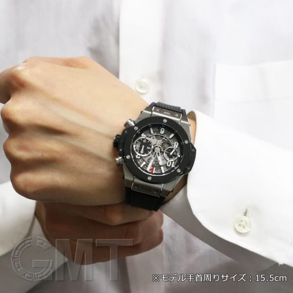 HUBLOT ウブロ ビッグバン ウニコ チタニウム セラミック 441.NM.1170.RX ラバー