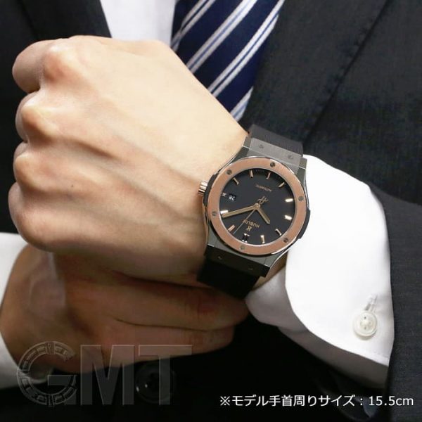 HUBLOT ウブロ クラシック フュージョン チタニウム キングゴールド 42mm 542.NO.1181.RX