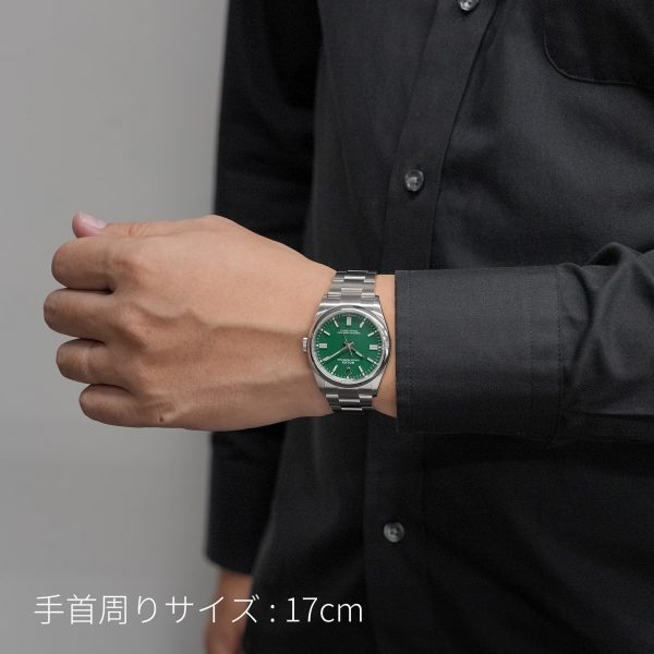 ROLEX ロレックス オイスターパーペチュアル 36 126000 グリーン