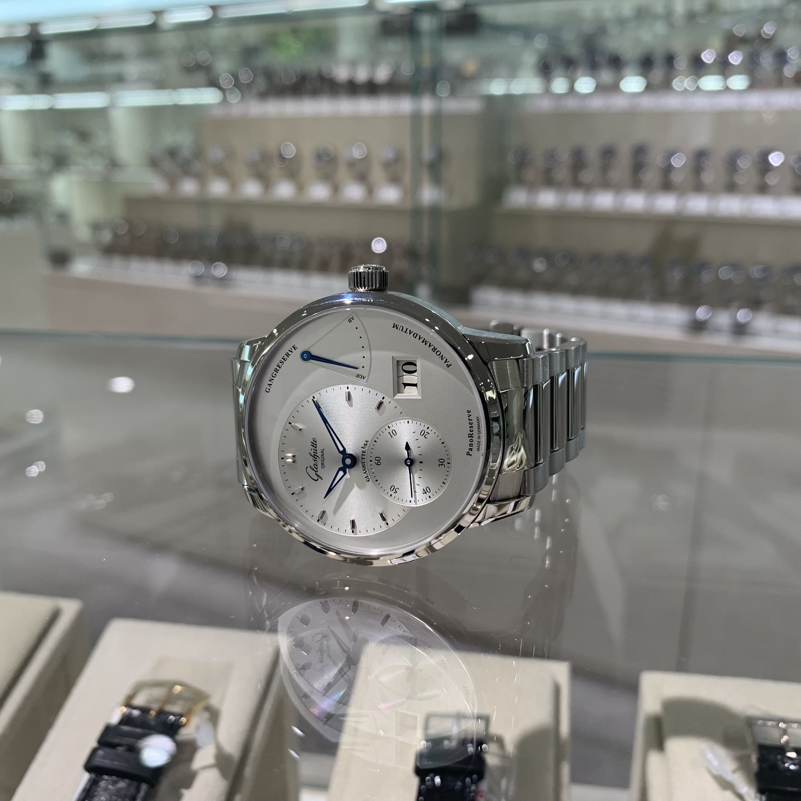 ドイツ時計の最高峰マニュファクチュールブランド、「グラスヒュッテ