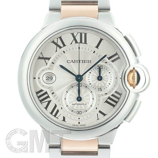 CARTIER カルティエ バロンブルー ドゥ カルティエ XL 44mm クロノグラフ W6920063