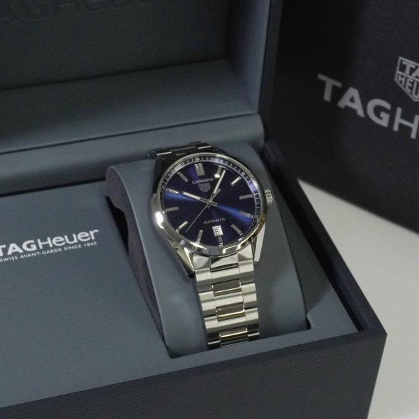 TAG HEUER タグ・ホイヤー カレラ キャリバー5 デイト WBN2112.BA0639 ブルー