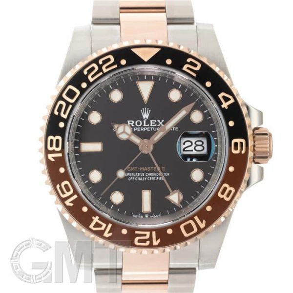 ROLEX ロレックス GMTマスター II 126711CHNR ブラック/ブラウン