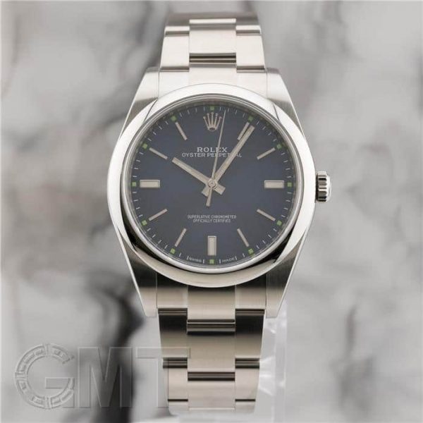 ROLEX ロレックス オイスターパーペチュアル 114300 ブルー