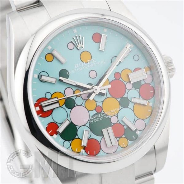 ROLEX ロレックス オイスターパーペチュアル 124300 セレブレーションモチーフ