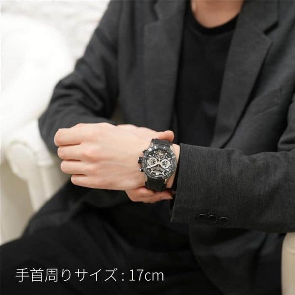 TAG HEUER タグ・ホイヤー カレラ ホイヤー02T フライングトゥールビヨン 45mm CAR5A8Y.FC6377