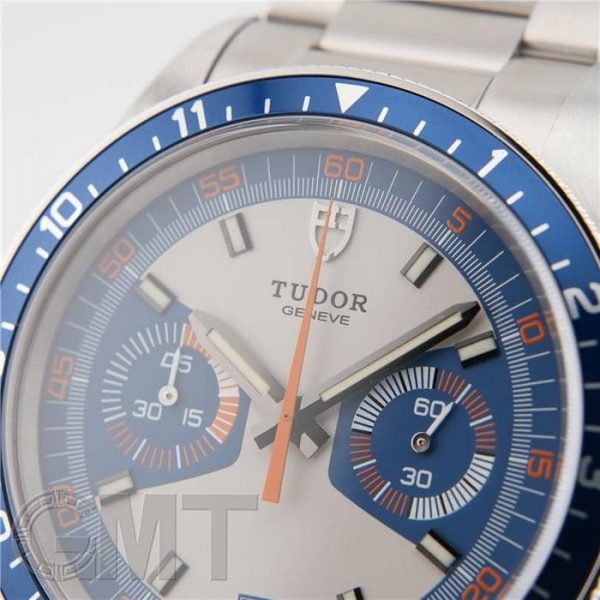 TUDOR チューダー ヘリテイジ クロノグラフ ブルー 70330B-0004