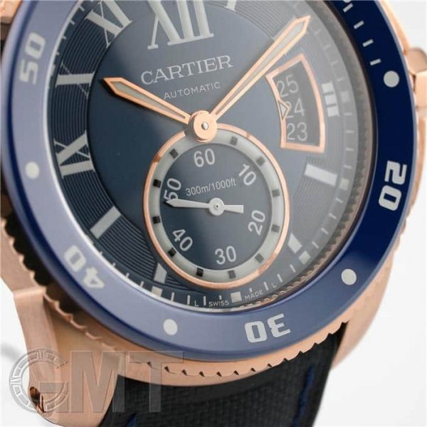 CARTIER カルティエ カリブル ドゥ カルティエ ダイバー WGCA0009 ピンクゴールド