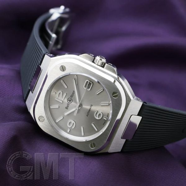 BELL & ROSS ベル&ロス BR 05 グレースティール BR05A-GR-ST/SRB