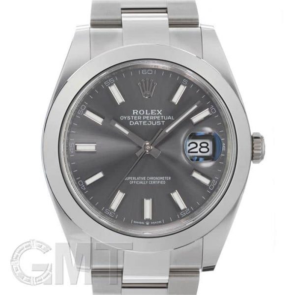 ROLEX ロレックス デイトジャスト 41 126300 スレート オイスターブレス