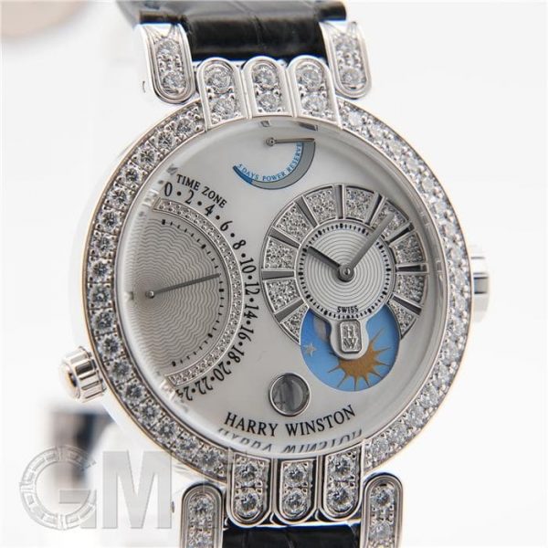 HARRY WINSTON ハリー・ウィンストン プルミエール エキセンター タイムゾーン 200/MMTZ39WL.MD/D3.1（200-MMTZ39W）