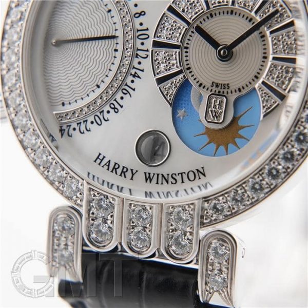 HARRY WINSTON ハリー・ウィンストン プルミエール エキセンター タイムゾーン 200/MMTZ39WL.MD/D3.1（200-MMTZ39W）