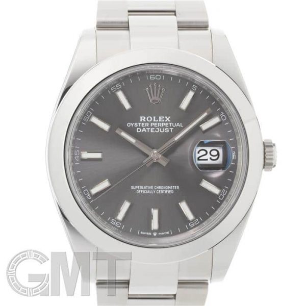 ROLEX ロレックス デイトジャスト 41 126300 スレート オイスターブレスレット