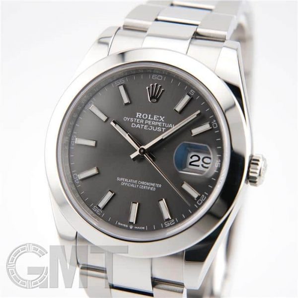 ROLEX ロレックス デイトジャスト 41 126300 スレート オイスターブレスレット