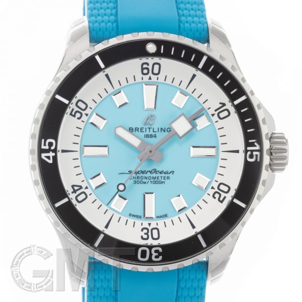 BREITLING ブライトリング スーパーオーシャン オートマチック 44 A17376211L2S2 ターコイズ