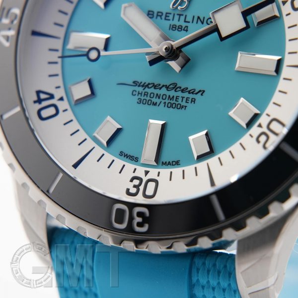 BREITLING ブライトリング スーパーオーシャン オートマチック 44 A17376211L2S2 ターコイズ