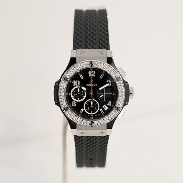 HUBLOT ウブロ ビッグバン スチール ダイヤモンド 341.SX.130.RX.114