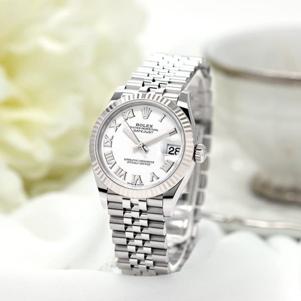 ROLEX ロレックス デイトジャスト 31 278274 ホワイト ローマ