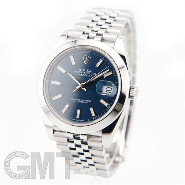 ROLEX ロレックス デイトジャスト 41 126300 ブルー ジュビリーブレスレット