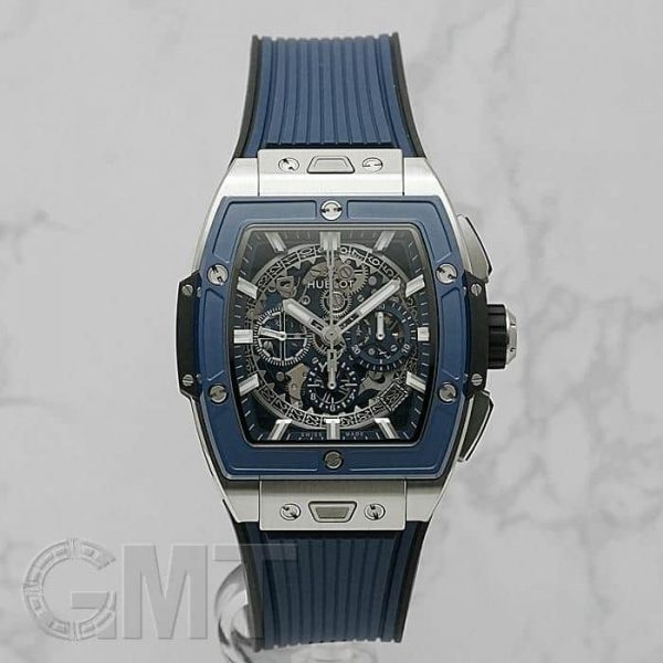 HUBLOT ウブロ スピリット オブ ビッグバン チタニウム ブルーセラミック 42MM 642.NL.7170.RX