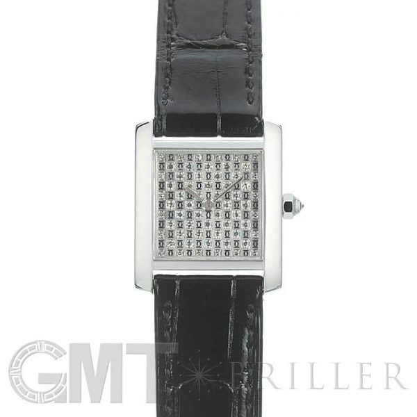 CARTIER カルティエ タンク フランセーズ SM W102631 ホワイトゴールド
