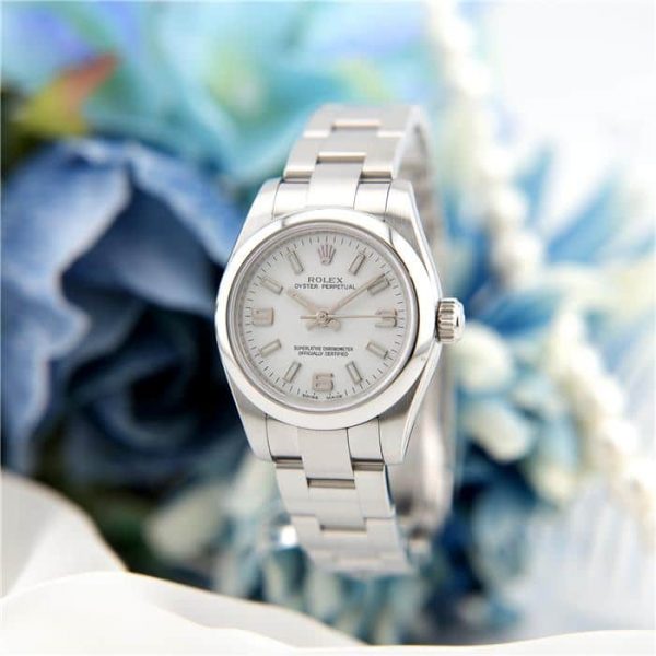 ROLEX ロレックス オイスターパーペチュアル 176200 ホワイト