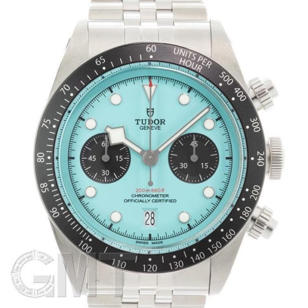 TUDOR チューダー ブラックベイ クロノ ターコイズダイアル M79360N-0024
