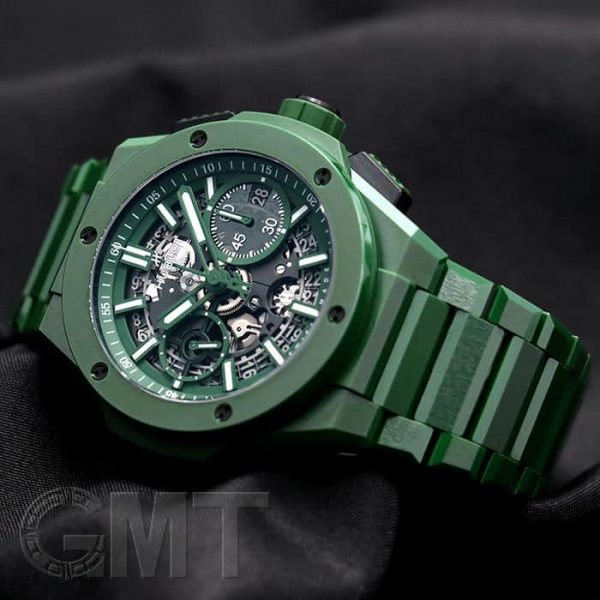 HUBLOT ウブロ ビッグバン インテグレーテッド グリーンセラミック 451.GX.5220.GX