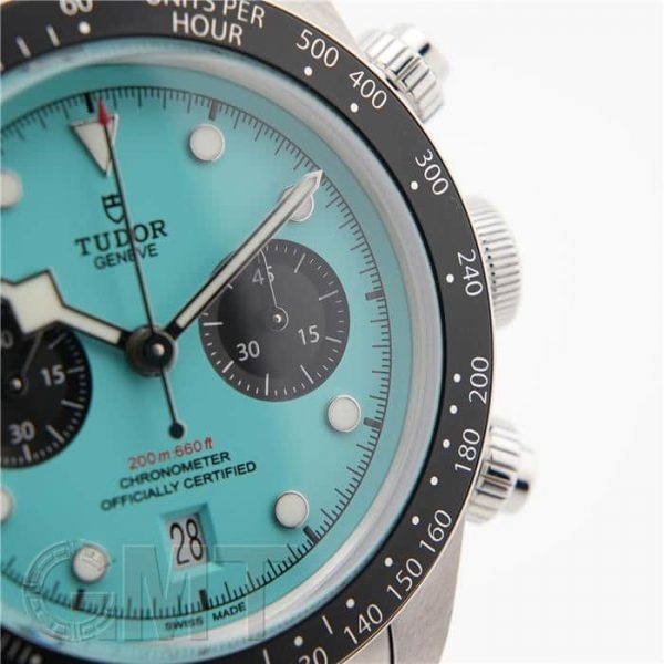 TUDOR チューダー ブラックベイ クロノ ターコイズダイアル M79360N-0024